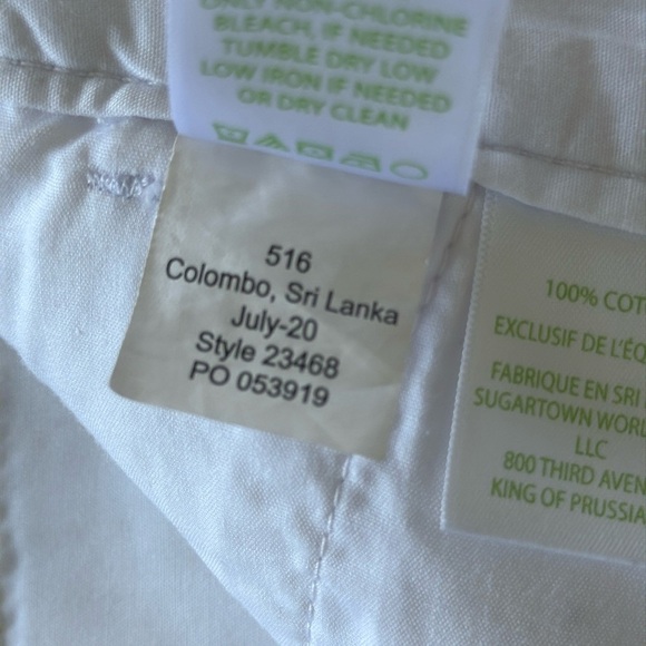 Lilly Pulitzer Buttercup Scallop Shorts Resort White Wave Jacquard Waffle Fabric - Picture 5 of 16